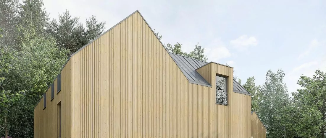 Nowoczesny dom dla dużej rodziny. Projekt Smaga Architekci
