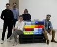 komisarz krajowy i zespół kuratorski Pawilonu Węgierskiego z instalacją zespołu BudCud