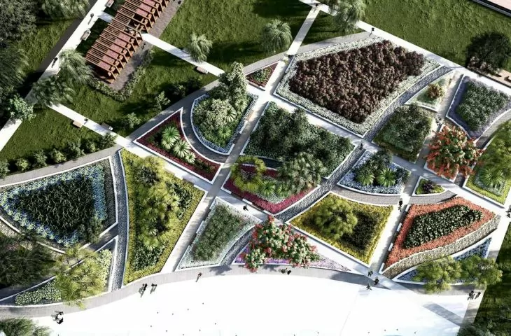 Green areas around the Lotników estate in Mielec. The awarded project of architecture students