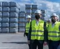 Prezydent Andrzej Duda w firmie BRUK-BET