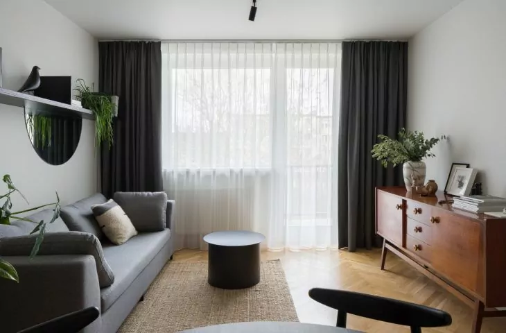 Retro or modern? In this apartment you do not have to choose