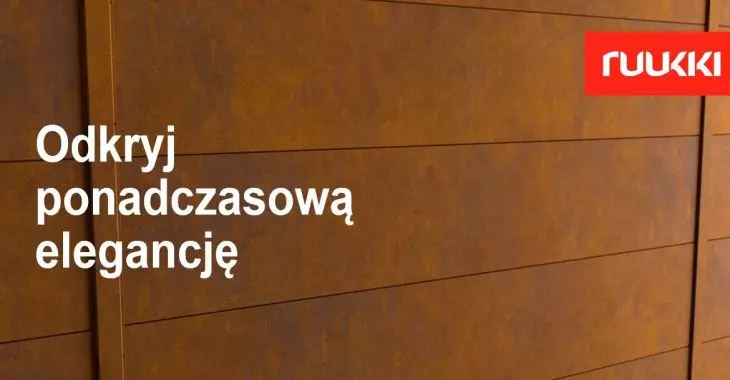 Płyta warstwowa Ruukki® Patina