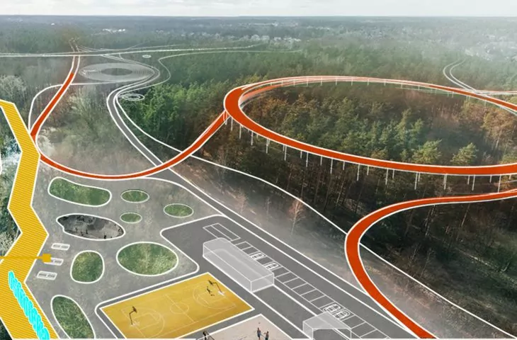 Konkurs na opracowanie koncepcji krajobrazowo-architektonicznej zagospodarowania terenu przy ul. Warszawskiej w Ostrołęce