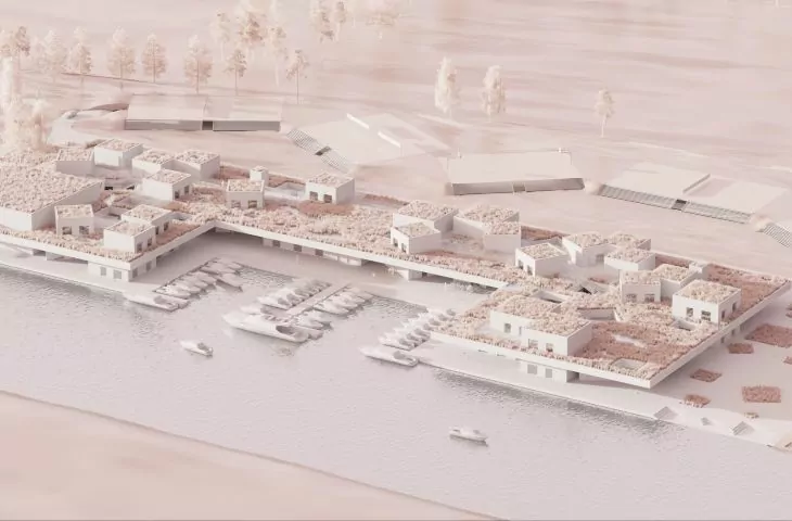 Gliwice marina project with three awards