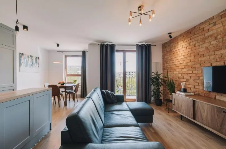 Cozy, but with character. Industrial interiors of a Szczecin apartment