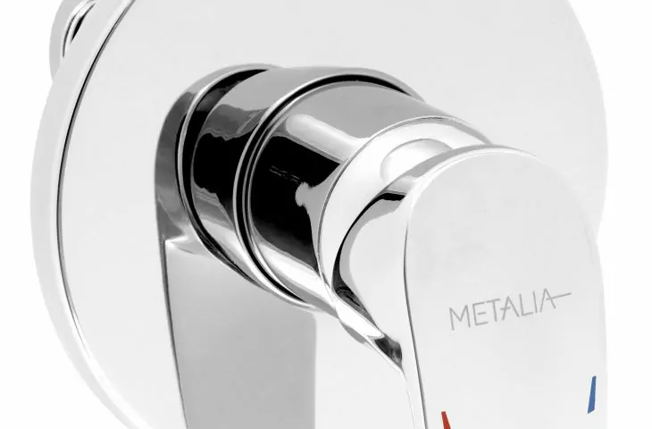 Metalia 57 concealed shower mixer