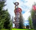 Sky Walk observation tower in Swieradow-Zdroj