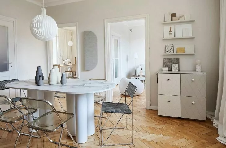 Vintage, wabi-sabi and lots of light. Interiors of the new studio JAM KOLEKTYW.
