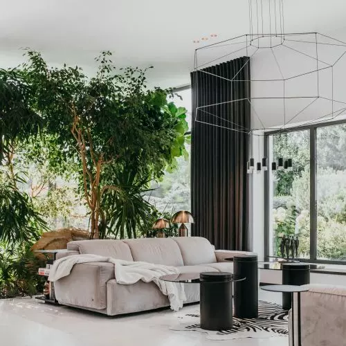Oasis of green. Metamorphosis of an old house in Silesia