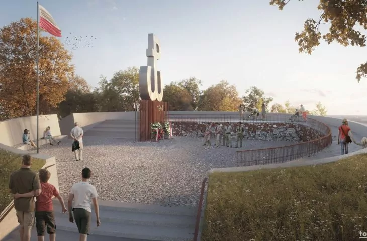 Reconstruction of park under Warsaw Uprising Mound to begin soon