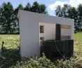 Nagrodzona praca w konkursie „Architektura Betonowa – Gra Brył – Dom w Krajobrazie”
