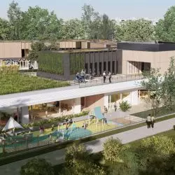 Centrum Aktywności Międzypokoleniowej w Warszawie (wizualizacja)