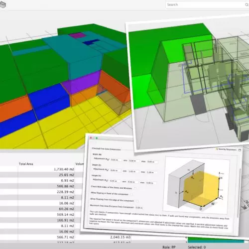 Architectural design and coordination of trades in OPEN BIM standard