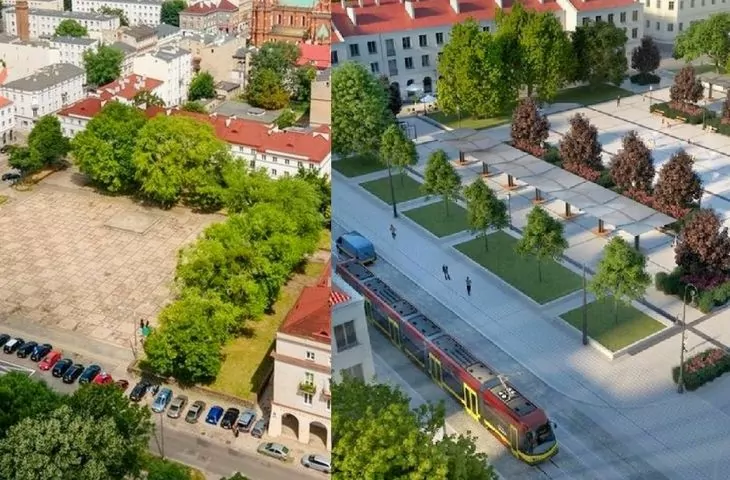Dużo zieleni i świecące fontanny, czyli rewitalizacja Starego Rynku w Łodzi. Prace ruszą jeszcze w tym roku