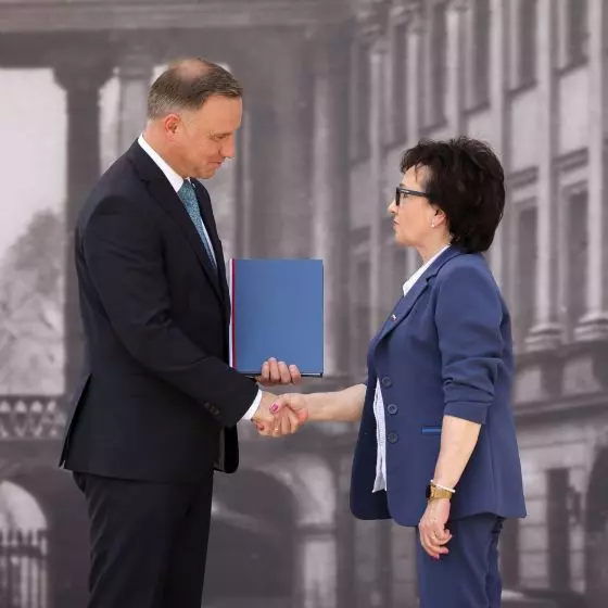 Uroczystość przekazania projektu Ustawy o odbudowie Pałacu Saskiego