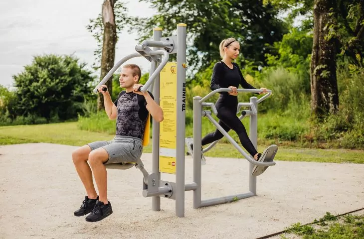 Outdoor gyms for developers!