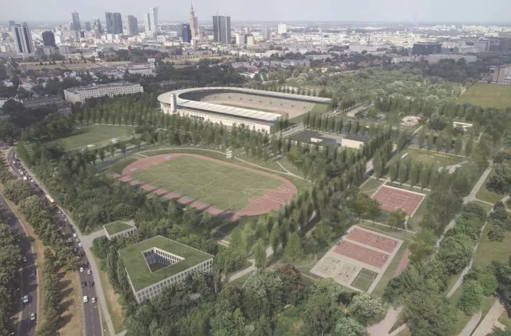 Work has started on Skra, which has been reclaimed by the city