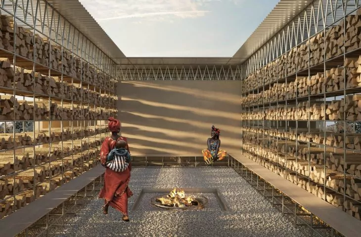 Women's House in Senegal. Honorable mention for Polish students