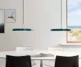 Lampy Asteria w odcieniu petrol
