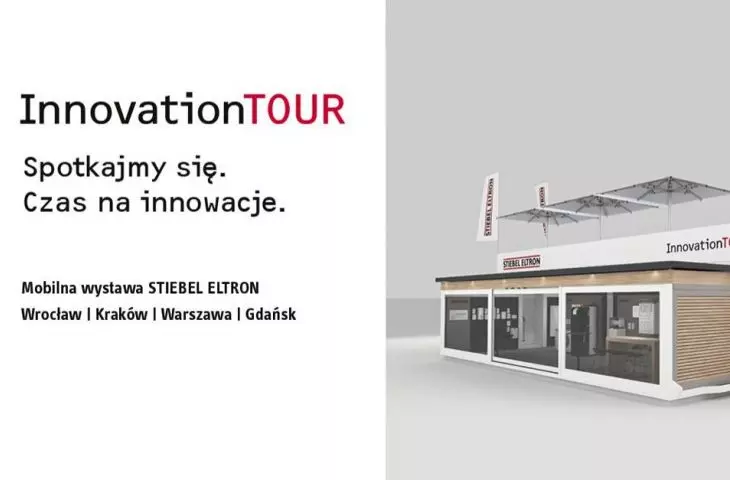 InnovationTOUR. Mobilna wystawa STIEBEL ELTRON – jesteśmy w drodze do Ciebie!
