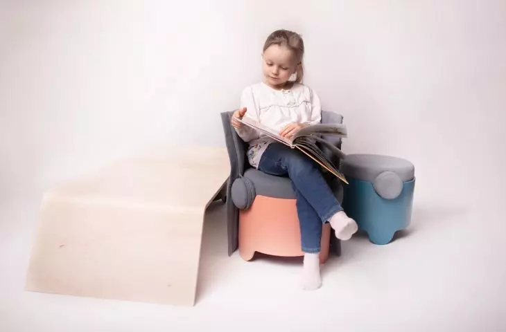 Learning or playing? SPILO modular furniture for preschoolers