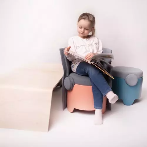 Nauka czy zabawa? Modułowe meble SPILO dla przedszkolaków