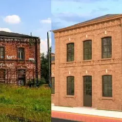 Dworzec kolejowy w Dąbrowie Górniczej: obecny stan i wizualizacja obiektu po modernizacji
