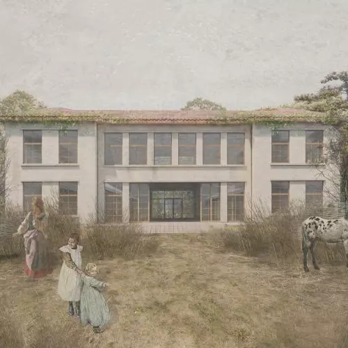 Misterium. Projekt muzeum i domu artystów na Łotwie autorstwa polskich studentek