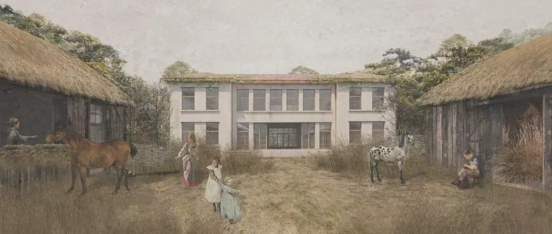 Misterium. Projekt muzeum i domu artystów na Łotwie autorstwa polskich studentek