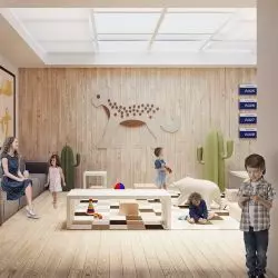Centrum Zdrowia Dziecka, wizualizacja wnętrza