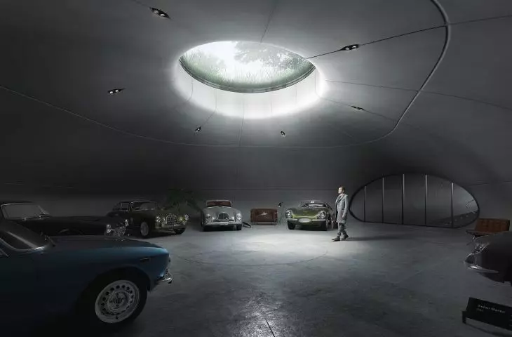 Przestrzeń jak z filmów o Jamesie Bondzie. W Warszawie powstaje prywatne muzeum zabytkowych aut Aston Martin