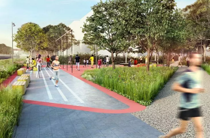 A linear park will be built on the border of Mordor