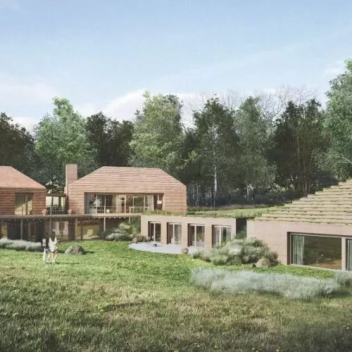 Przestrzenne nieoczywistości. Nietypowy dom projektu architektów ze studia GAB