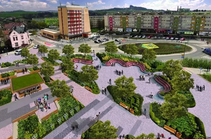 Konkurs na opracowanie koncepcji urbanistyczno–architektonicznej zagospodarowania terenu pl. Władysława Reymonta w Złotoryi