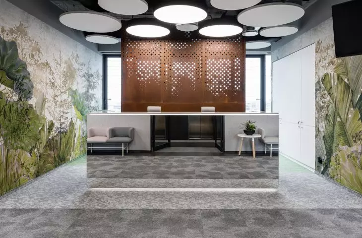 Nature and its colors. Columbus Energy's new creative interiors in Krakow