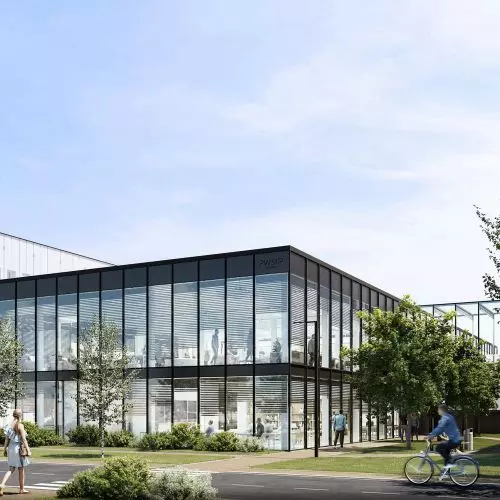 Project for expansion and adaptation of the PWSIP college in Lomza. Honorable mention for young architects