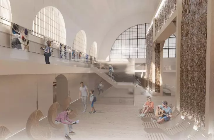 Ksenia Makała – „Jododajnia — projekt miejskiej tężni solankowej wewnętrznej z galerią sztuki na antresoli i kawiarnią w Katowicach”