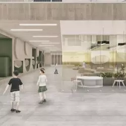 Projekt multidyscyplinarnego przedszkola w Kaliszu, strefa zabaw