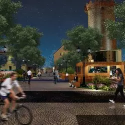 Projekt placu Władysława Reymonta w Złotoryi