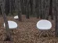 Kolekcja foteli i hokerów Lobo