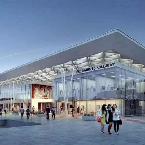 A new train station will be built in Koszalin. The modern body will feature frescoes under conservation protection