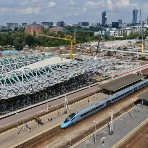 A whole new face of Warsaw's train stations