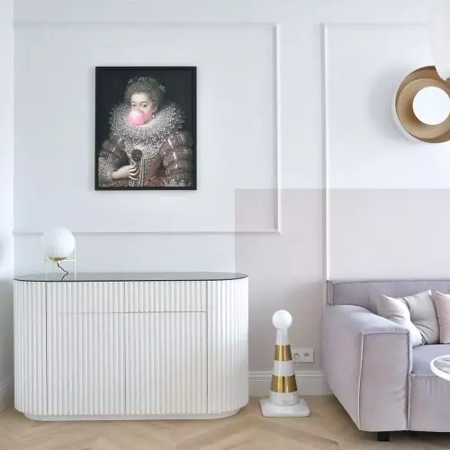 Gra słów i form. Apartament „Oligami” projektu duetu z Ministerstwa Spraw we Wnętrzach