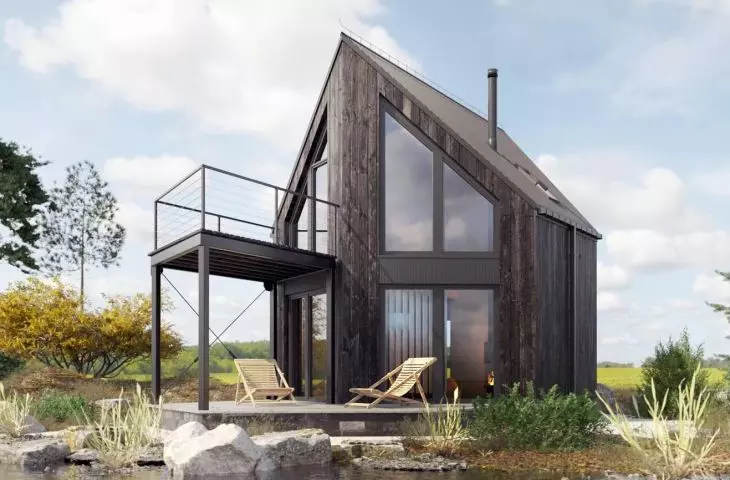 HeXa House. Hexagonal house for submission