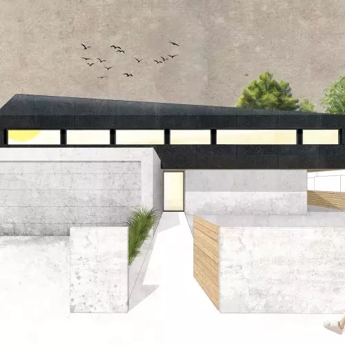 Design of a single-family house and a friendly housing estate in Wrocław's Sępolno district