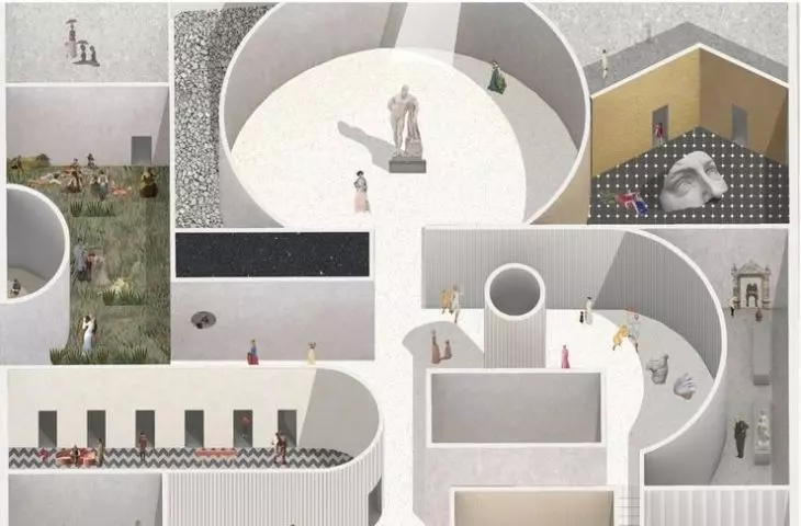 Athenaeum of Architecture in Copenhagen. First prize for UAP female graduates!