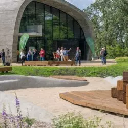 Pawilon Kamień (proj. eM4. Pracownia Architektury. Brataniec)