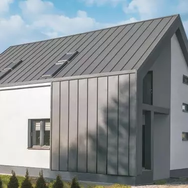 Panele dachowe na rąbek
