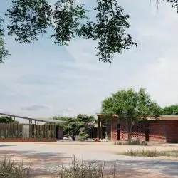 Projekt Dom Kobiet w Senegalu składa się z kilku budynków