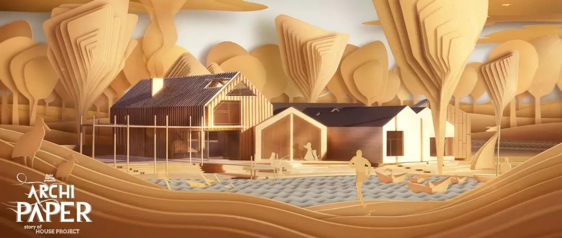 ArchiPaper. Online premiere of award-winning architectural animation by Rafał Barnaś